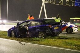 Flinke botsing op A1 bij Muiderberg