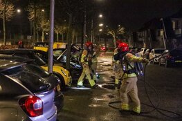 Autobrand in Huizen vermoedelijk aangestoken