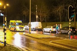 Kettingbotsing met vier voertuigen in Hilversum