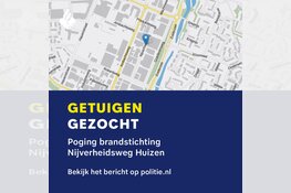 Poging brandstichting Nijverheidsweg – Huizen