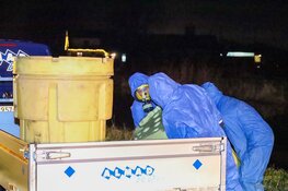 Mogelijk drugsafval aangetroffen in water bij Muiderberg