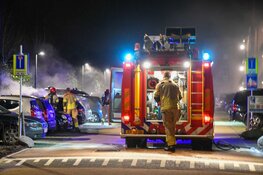 Auto in brand aan Cor Steijnstraat in Hilversum