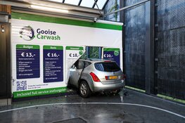 Ongeluk in wasstraat Blaricum