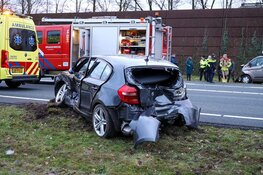Ongeval met meerdere auto's bij Eemnes, A27 afgesloten