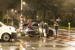 Aanrijding op Loosdrechtseweg in Hilversum