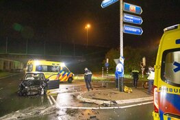 Aanrijding in Huizen, vlak voor oprit A1