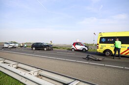 Kopstaartbotsing met meerdere voertuigen op A27 bij Blaricum