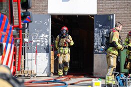 Brandmelding in Boni Supermarkt in Huizen