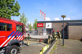 Brandmelding in Boni Supermarkt in Huizen
