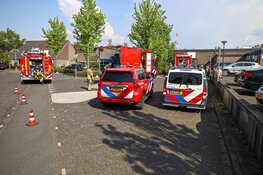 Brandmelding in Boni Supermarkt in Huizen