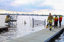 Brandweer helpt KNRM in Blaricum