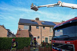 Brand in woning aan Draaikom in Huizen