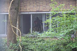 Brand in pand Anton Philipsweg in Hilversum