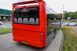 Aanrijding tussen twee lijnbussen in Huizen