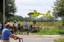 Gewonde bij aanrijding op rotonde Bussum