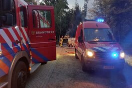 Bestelbus in brand in Hilversum