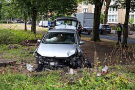 Automobilist gewond bij eenzijdig ongeluk in Hilversum