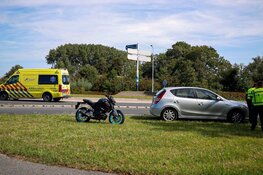 Motorrijder gewond in Kortenhoef