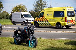Motorrijder gewond in Kortenhoef