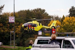 Fietser aangereden op rotonde in Huizen