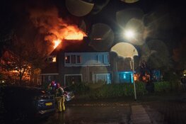 Uitslaande brand in woning Hilversum