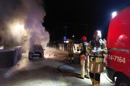 Auto in brand op Mussenstraat in Hilversum