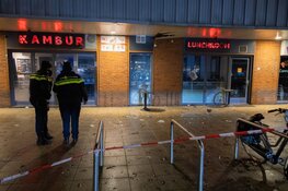 Explosie bij snackbar in Huizen