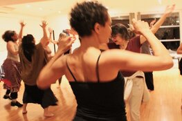 Dansmeditatie en vrije dans. Open floor movement  I  Naarden  I  entree Sportcentrum de Lunet