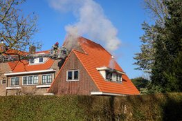 Brand in woning aan Graaf Willem de Oudelaan in Naarden