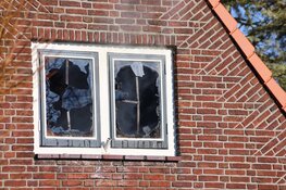 Brand in woning aan Graaf Willem de Oudelaan in Naarden