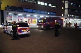 Brand in kantoorruimte boven station Hilversum