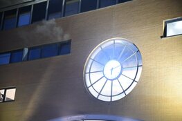 Brand in kantoorruimte boven station Hilversum