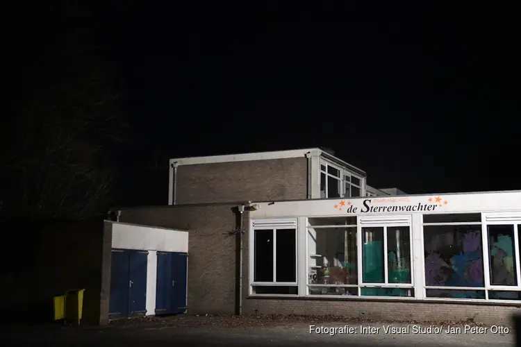 Brand in school in Loosdrecht