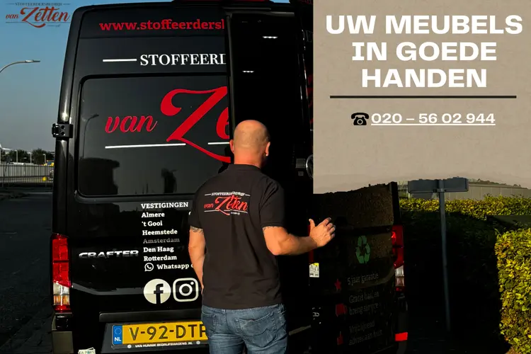 Welkom bij Stoffeerdersbedrijf Van Zetten, dé meubelstoffeerderij ’t Gooi