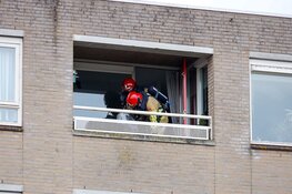 Verbrande pittenzak in zorgcentrum in Hilversum