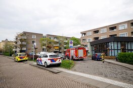 Verbrande pittenzak in zorgcentrum in Hilversum