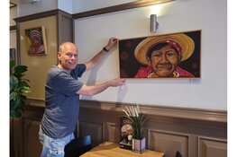Expositie expressieve portretten van Jan-Albert Ernsten bij Brasserie NJoyz in Bussum