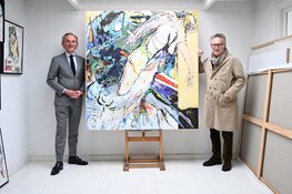 Paul de Lussanet exposeert in het Brinkhuis, Expositie Sprong in het Nieuwe