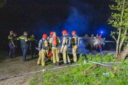 Boot volledig uitgebrand in Nederhorst den Berg