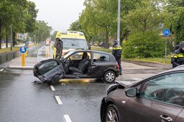 Drie gewonden na botsing in Hilversum