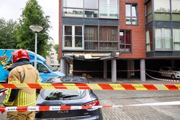 Bakwagen ramt gevel in Huizen