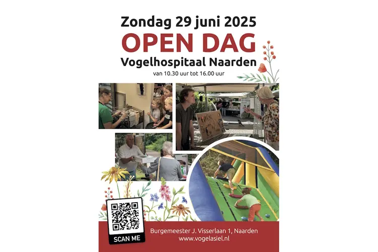 Open Dag Vogelhospitaal Naarden 29 juni 2025