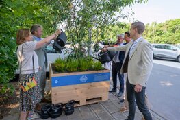 Opening eerste Buitenpoort Bussum Zuid