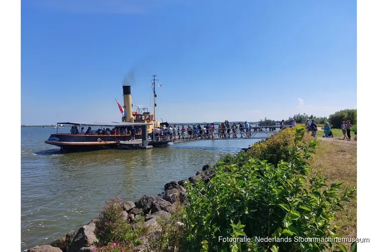 Stoomsloepenweekend en Rondvaarten IJsselmeer op 16 & 17 augustus