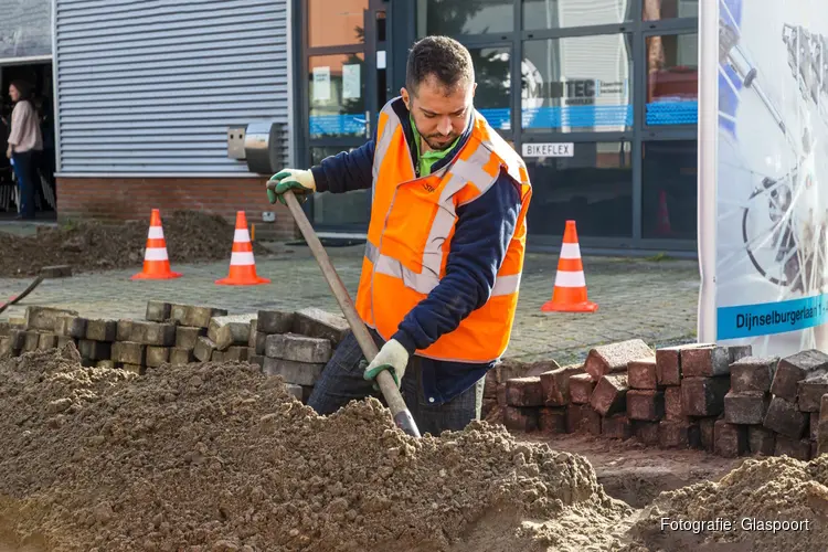 Bedrijventerrein in gemeente Huizen krijgt glasvezel van Glaspoort