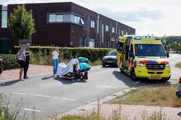 Jonge jongen op fiets gewond na aanrijding met wielrenner