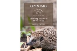 Open Dag bij Egelopvang Midden Nederland in Huizen
