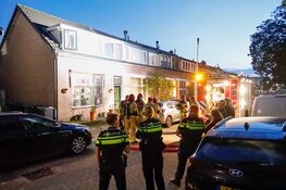 Brand in kelder van woning in Bussum