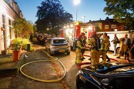 Brand in kelder van woning in Bussum