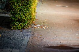 Stenen van schoorsteen vallen naar beneden